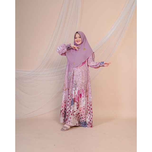 Kiciks - Dress Motif Askara Udhaya Pastel No Tile Premium Series