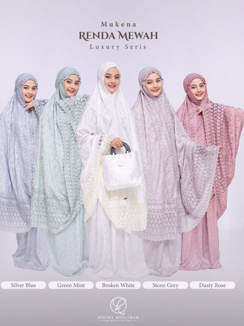 Kiciks - Mukena Renda Mewah