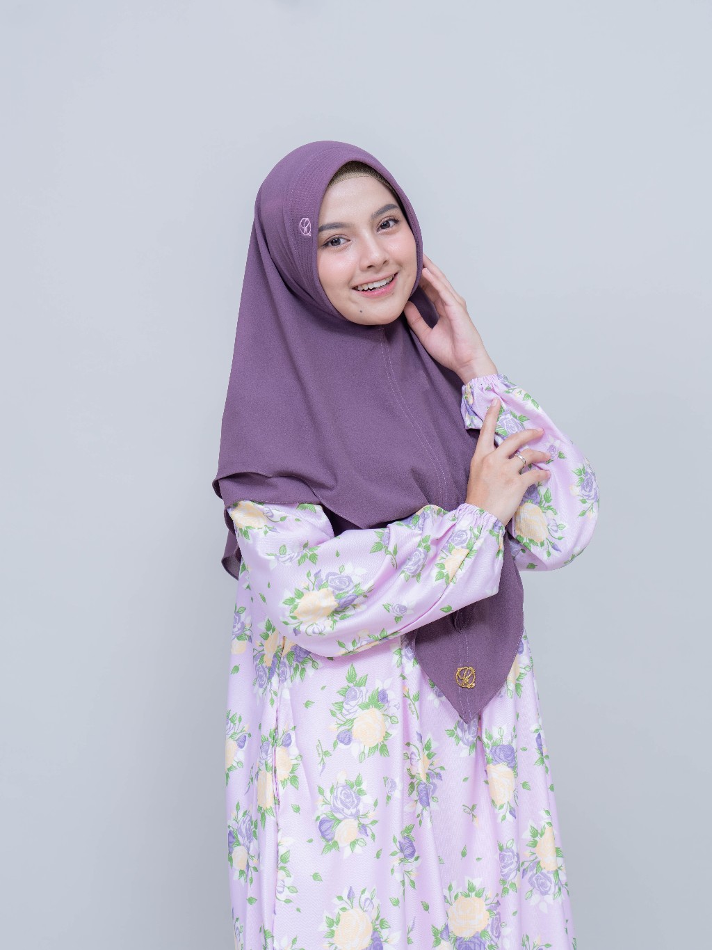 KIciks - Pakaian Muslim Wanita - Dress Busui - Motif Aina