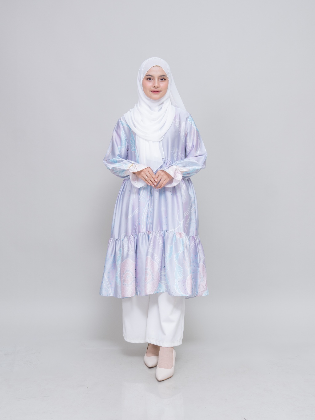 Kiciks - Tunik Only Motif Segara - Cutting Kerut
