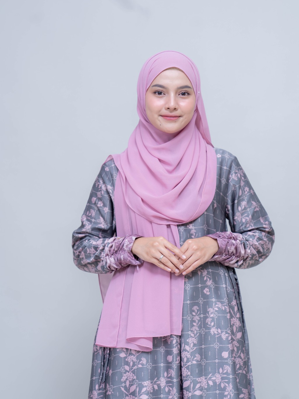 Kiciks - Dress Motif Rempah Premium Series | Oxford Purple