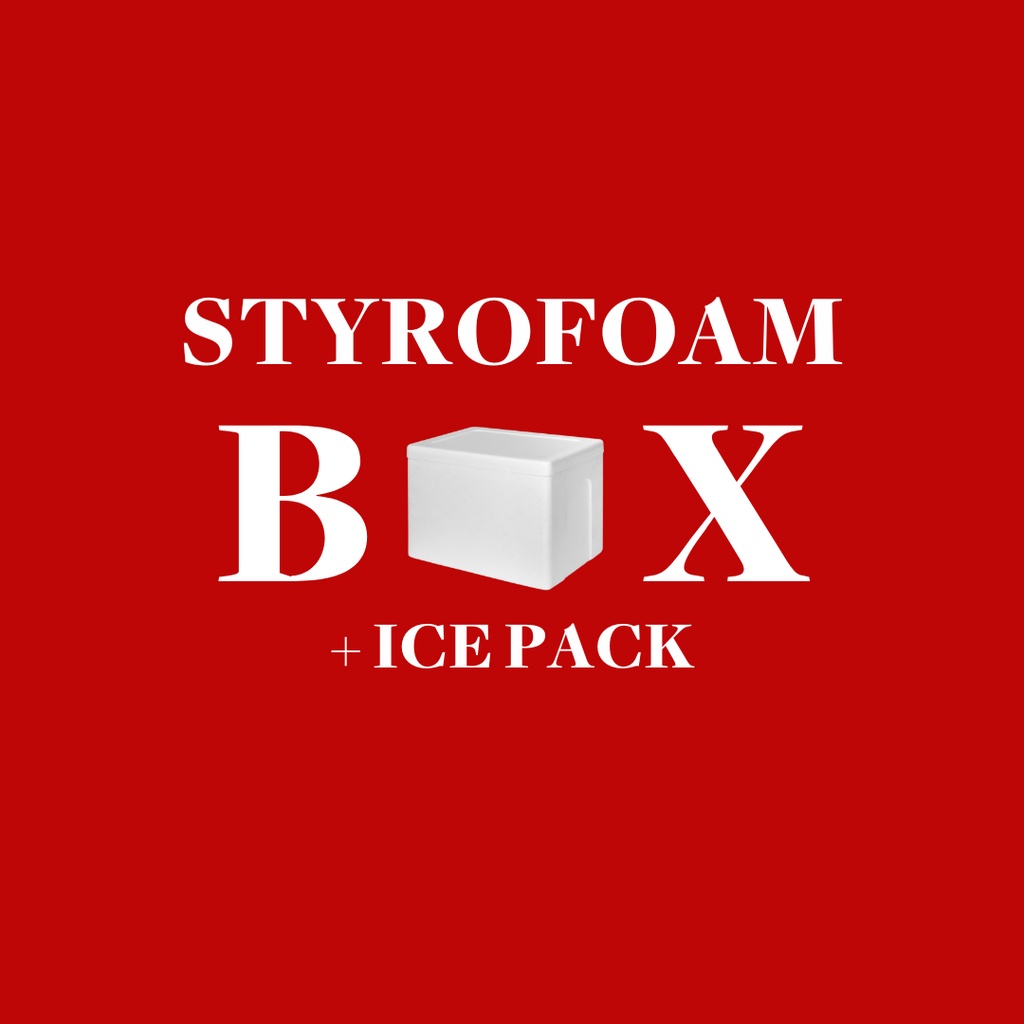 Satu Porsi Styrofoam Box + Ice Pack