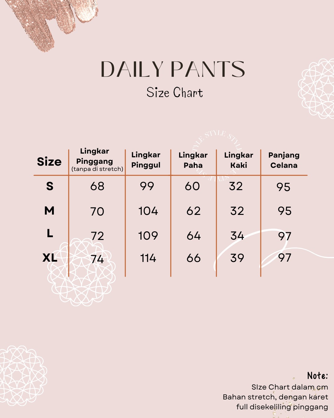 Lightsclo - Daily Pants Raya Series