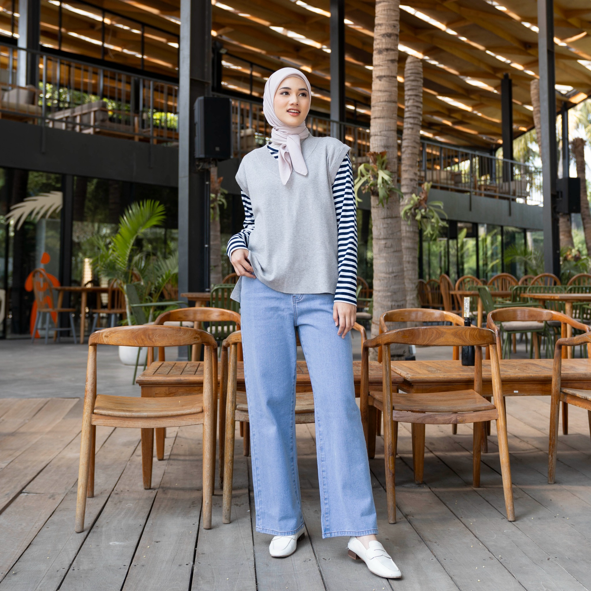 Lightsclo - Denim Culotte