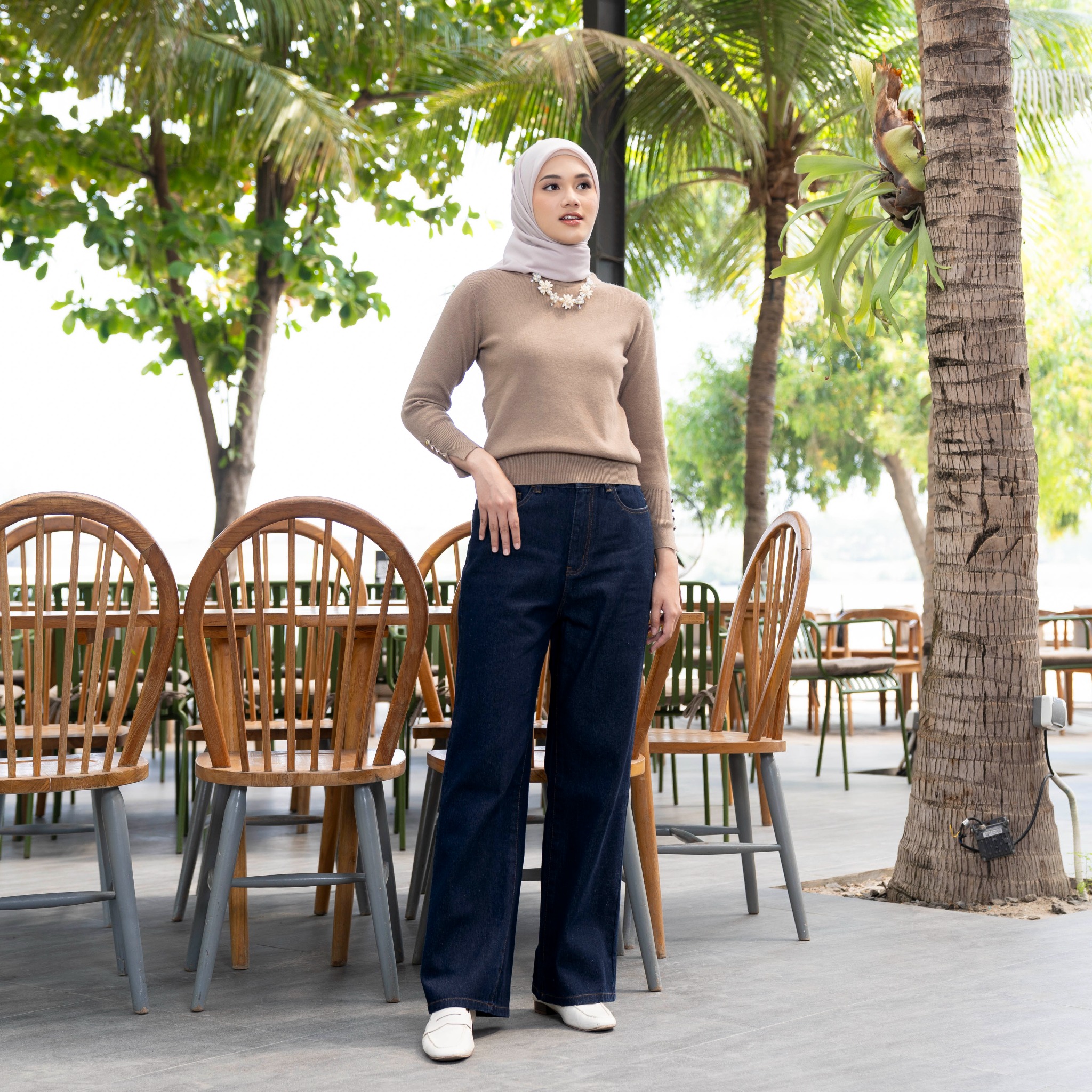 Lightsclo - Denim Culotte