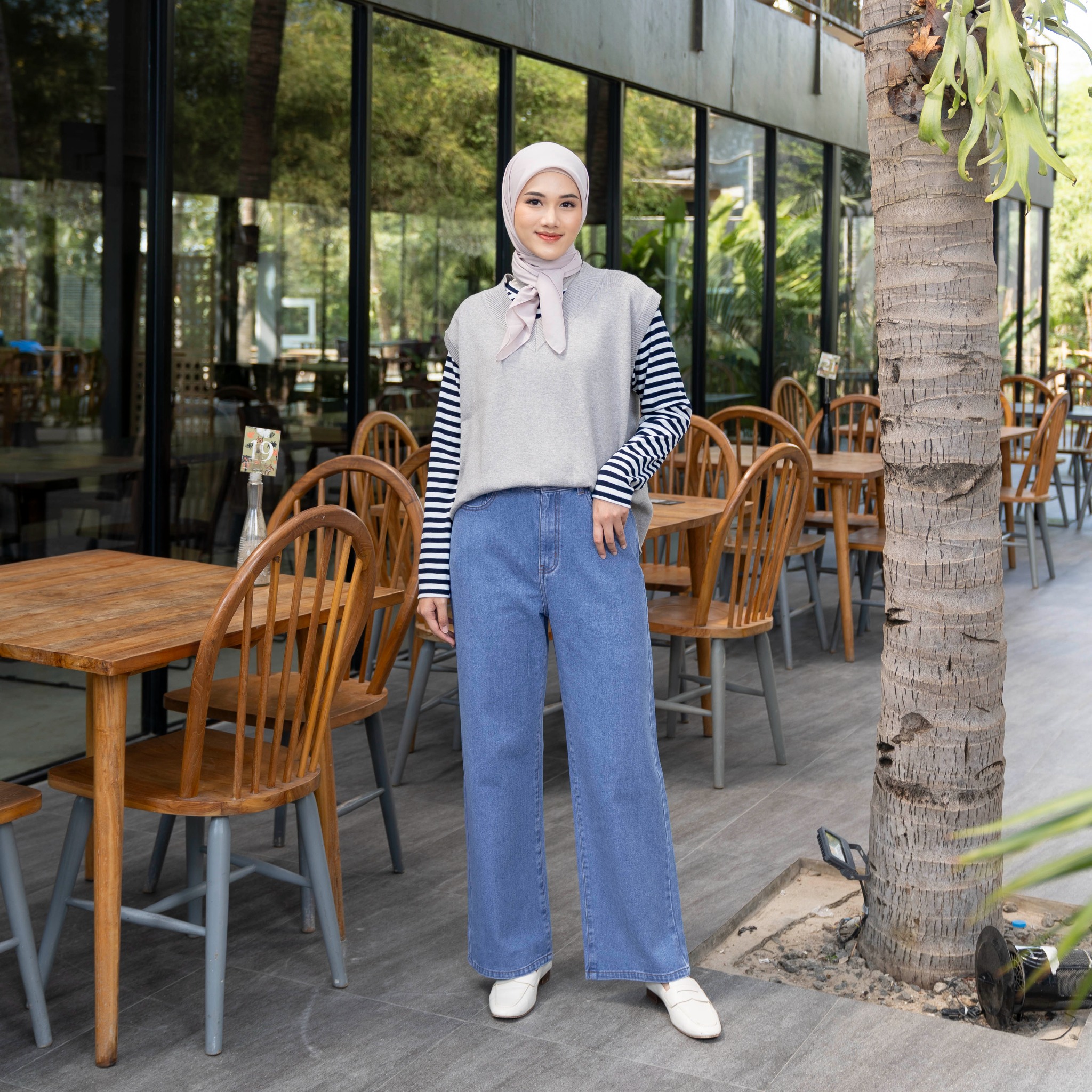 Lightsclo - Denim Culotte