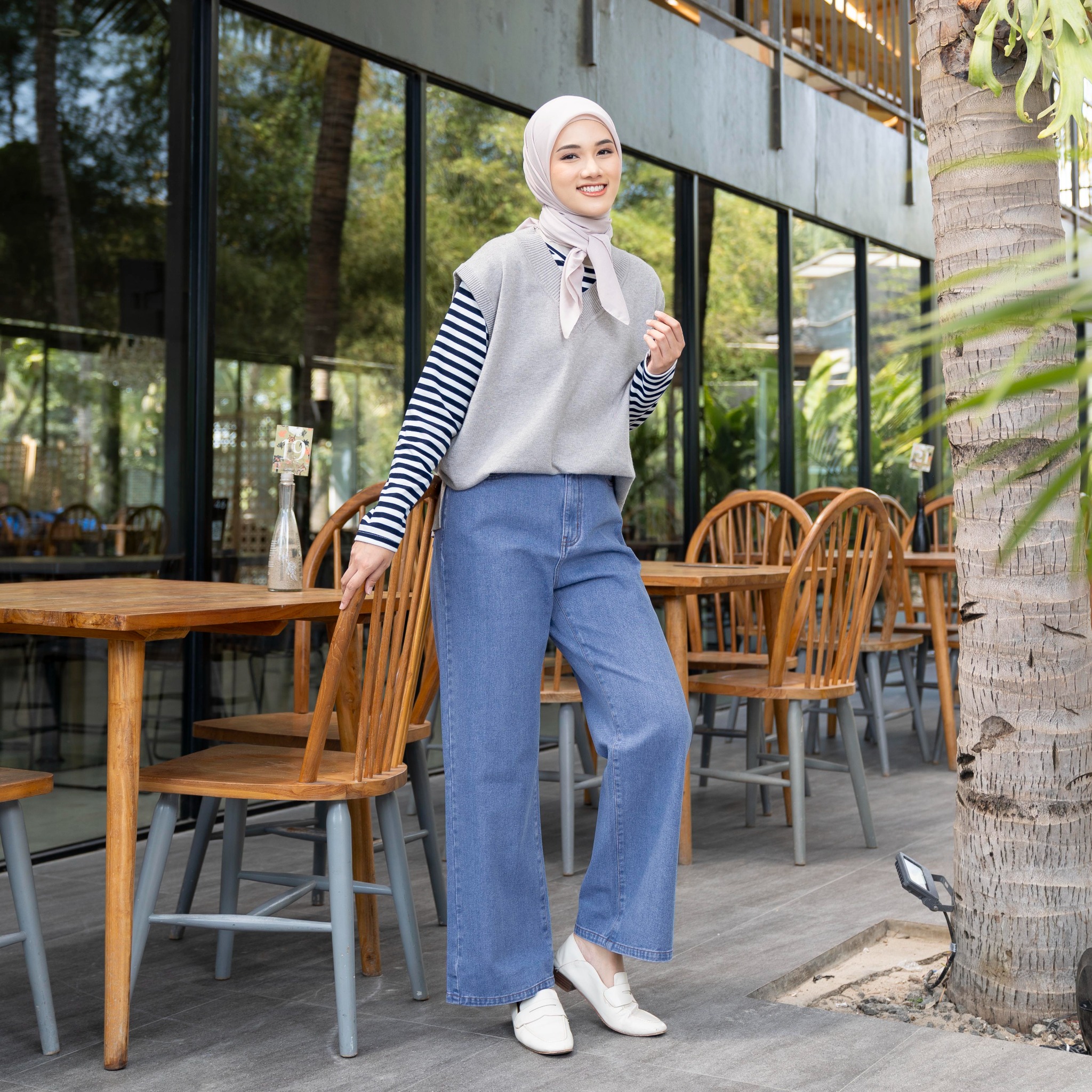 Lightsclo - Denim Culotte