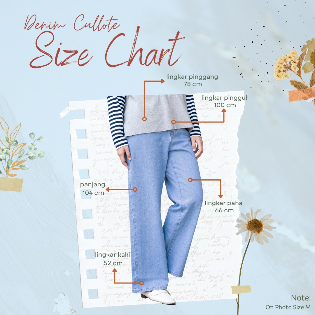 Lightsclo - Denim Culotte