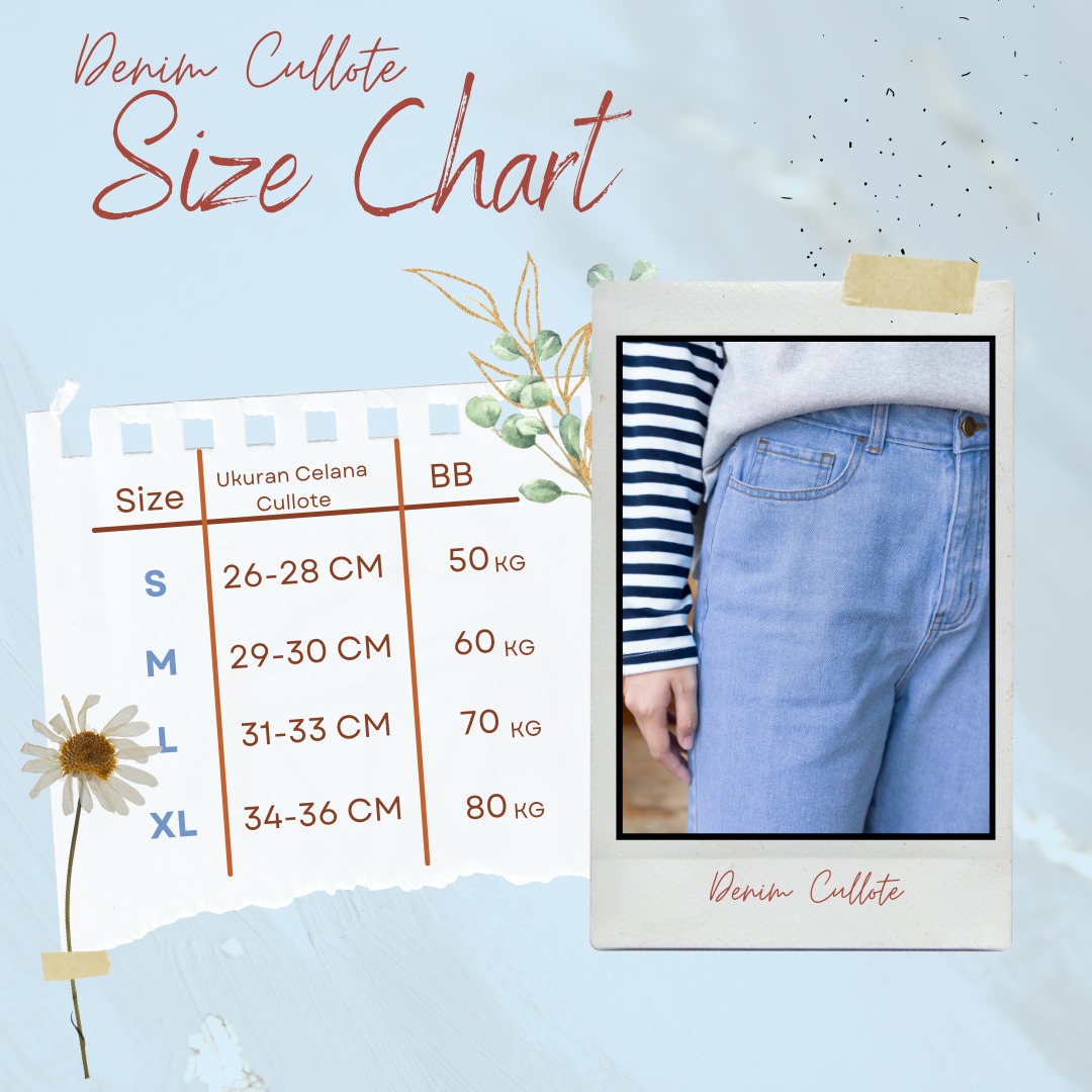 Lightsclo - Denim Culotte