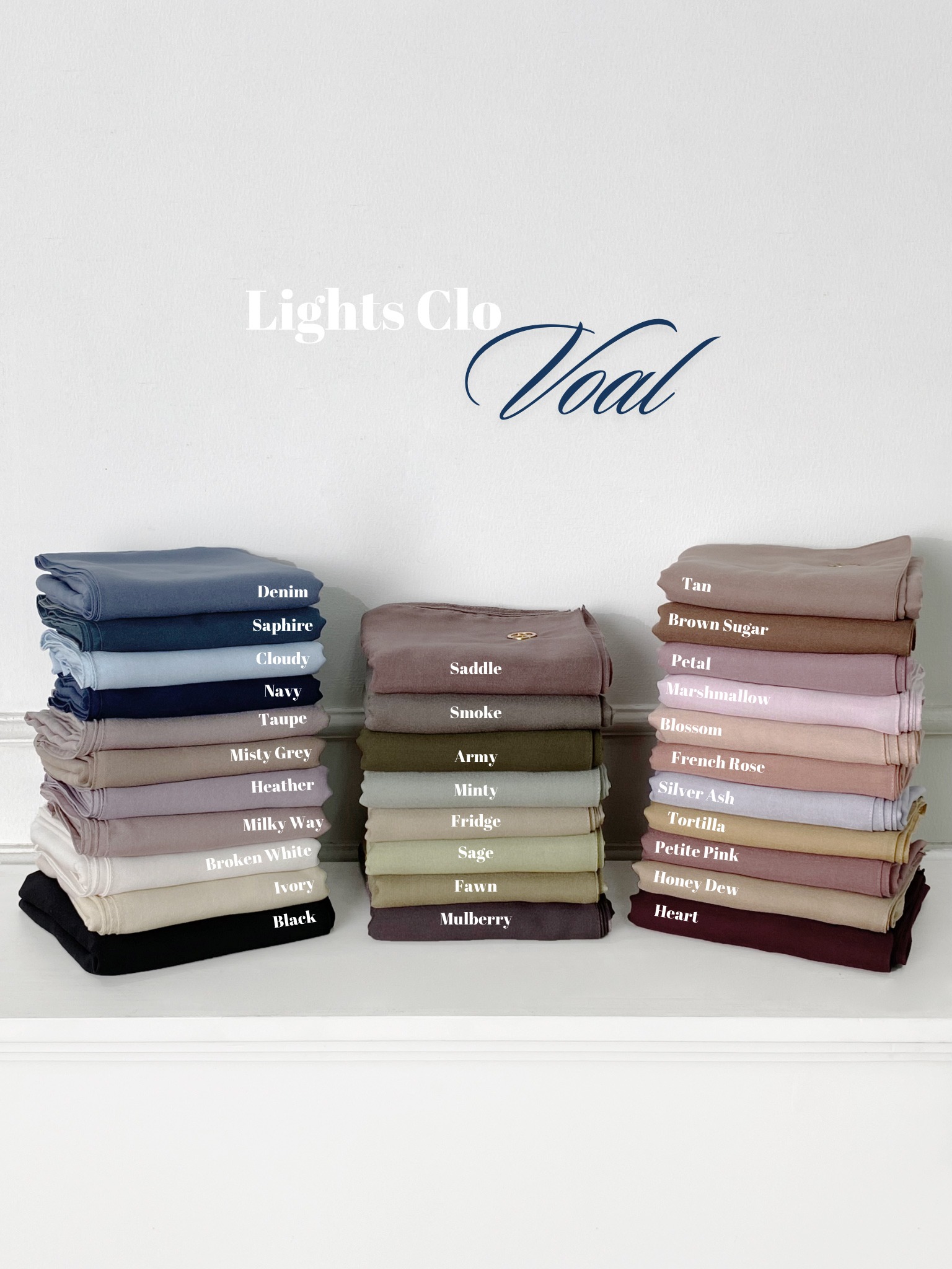 Lightsclo - Voal 1 Seri - Raya Series