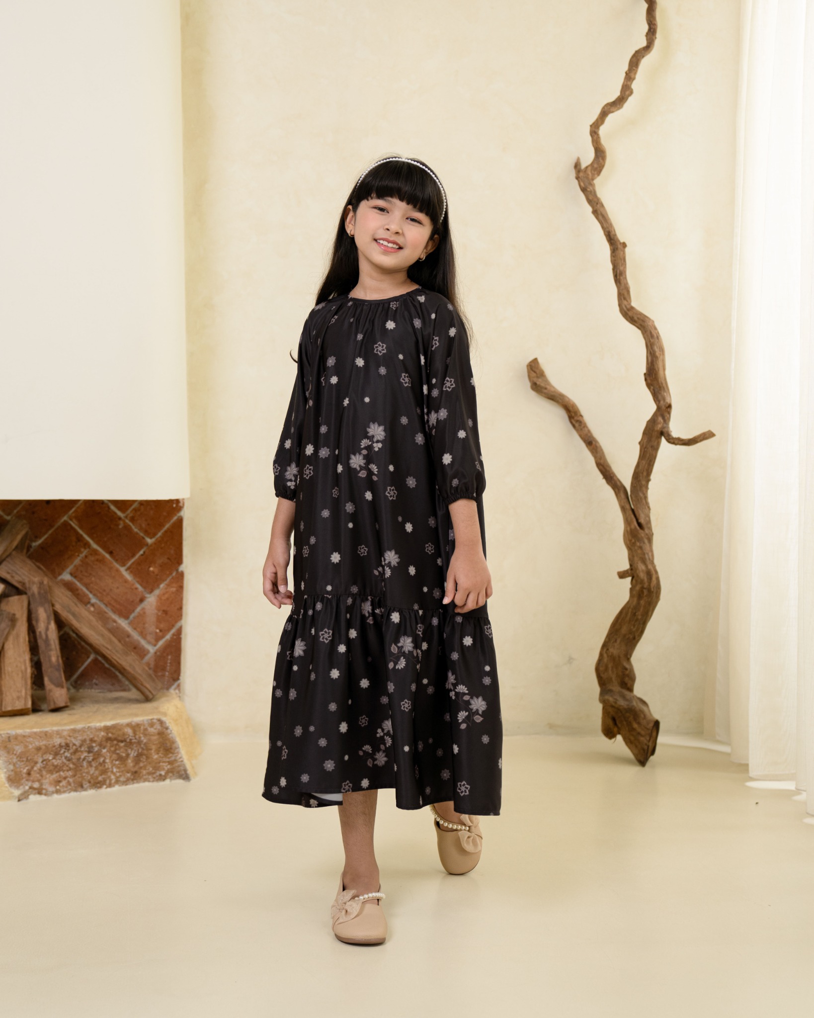 Lightsclo - Raudhah Midi Dress for Kids