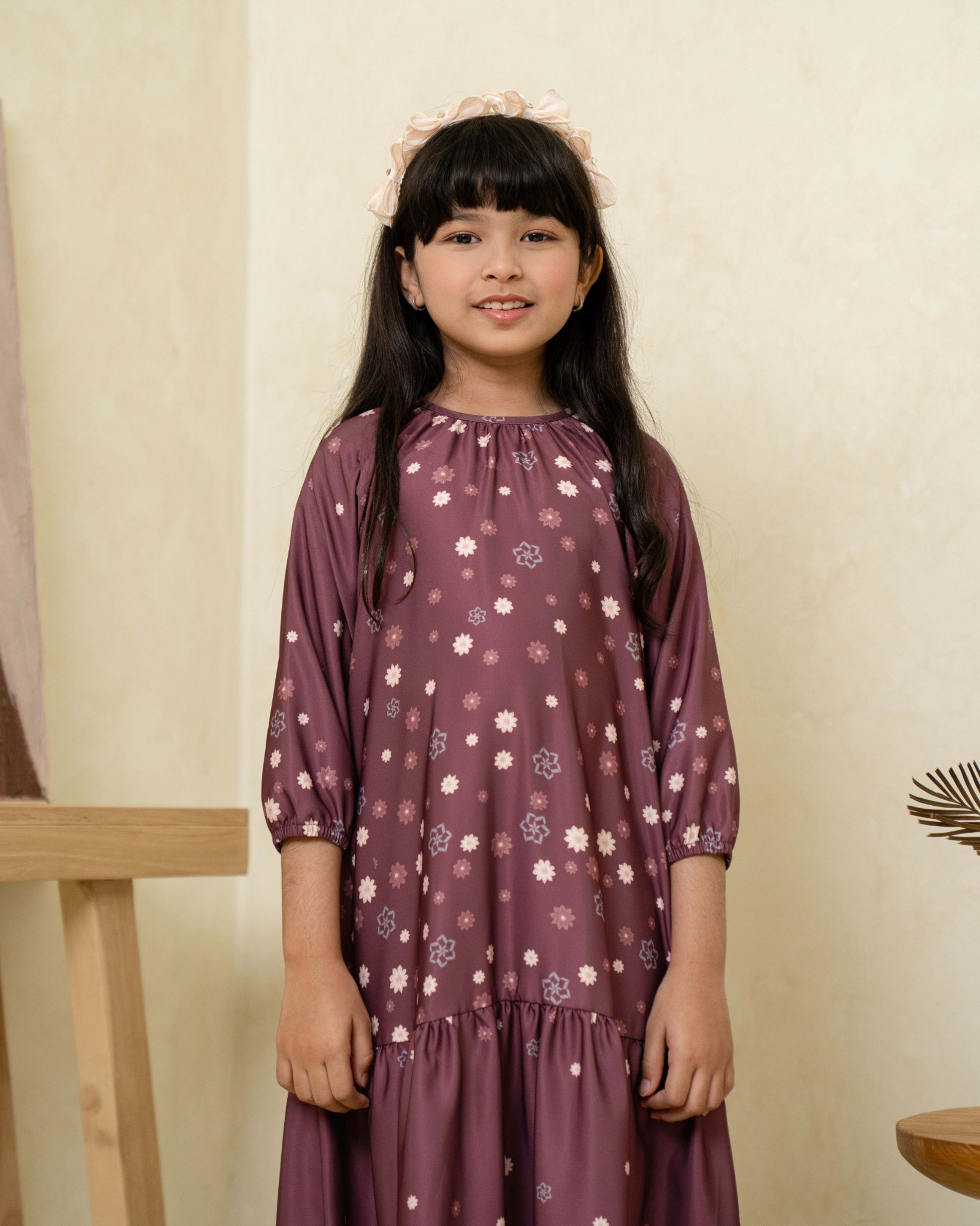 Lightsclo - Raudhah Midi Dress for Kids