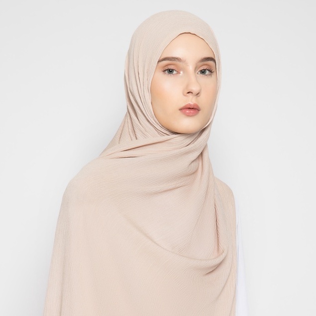 PARTE Crinkle Shawl - Buttercream