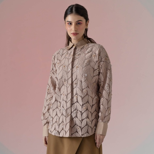 PARTE Sagitta Lace Top