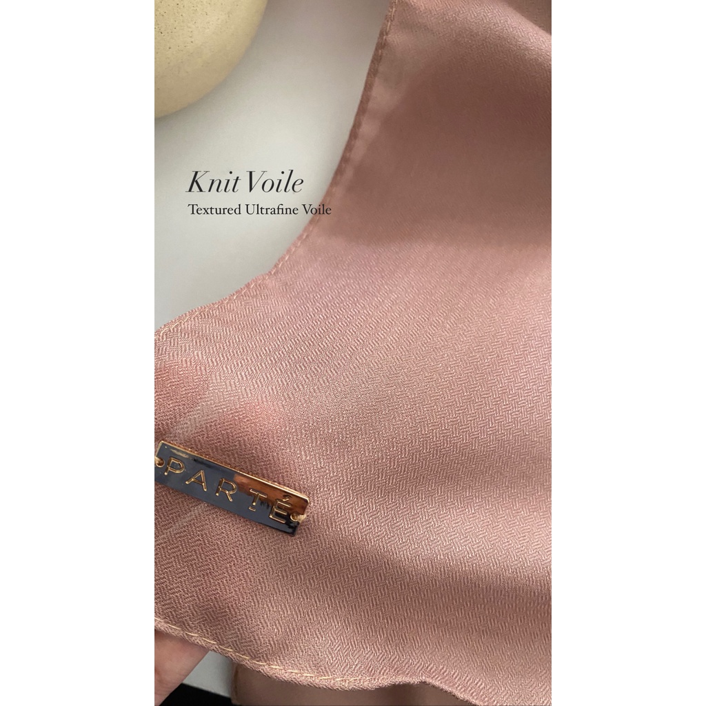 PARTE Knit Voile - Mosstone