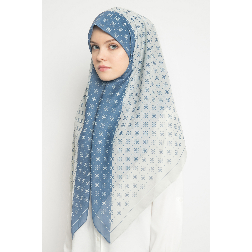 PARTE Miroir Scarf - Ocean Ice