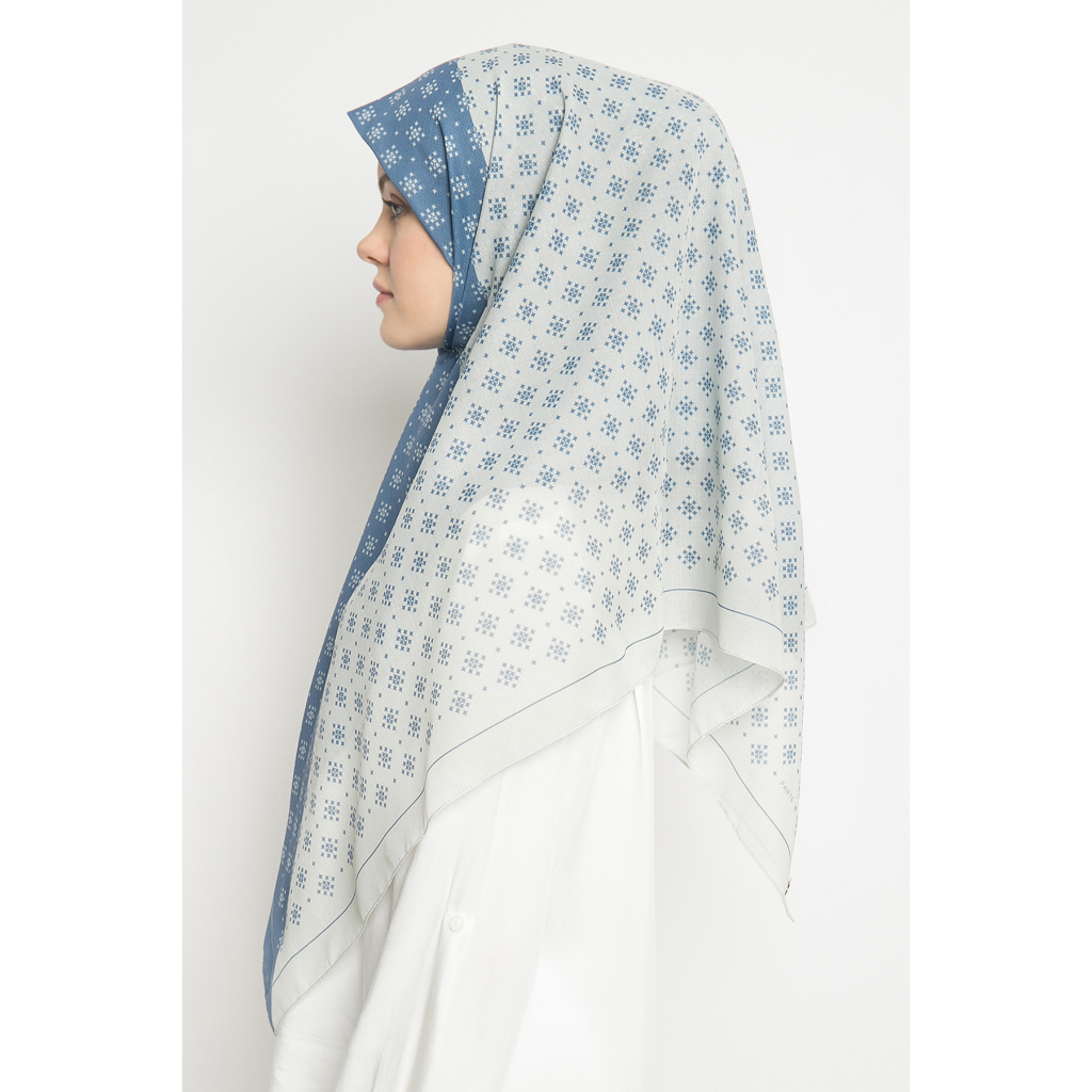 PARTE Miroir Scarf - Ocean Ice