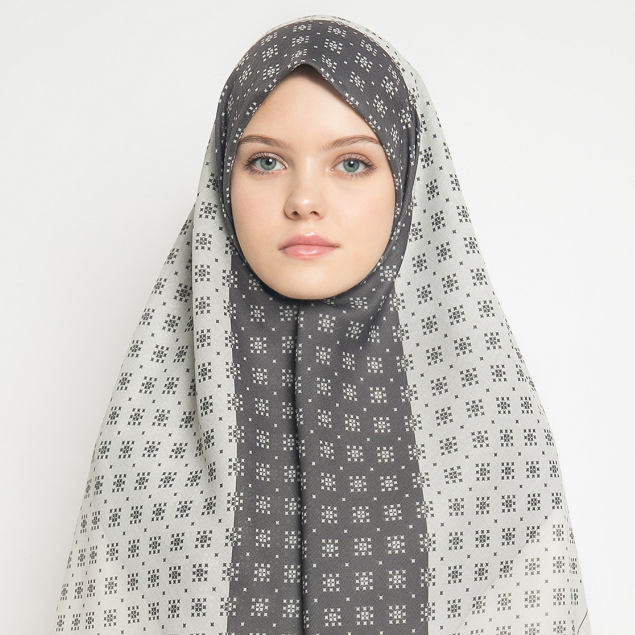 PARTE Miroir Printed Scarf Hijab Motif