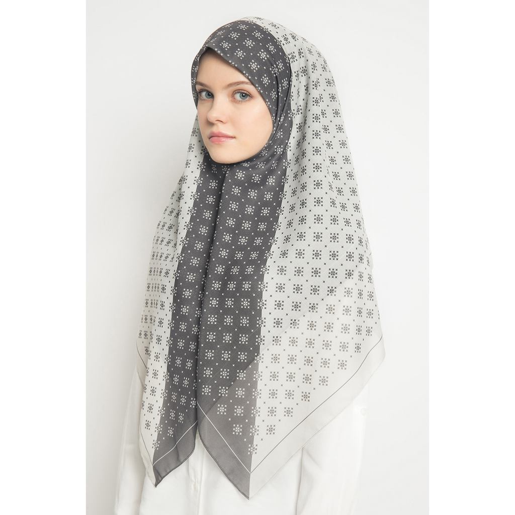PARTE Miroir Printed Scarf Hijab Motif