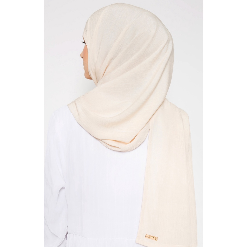 PARTE Crinkle Shawl - Tan