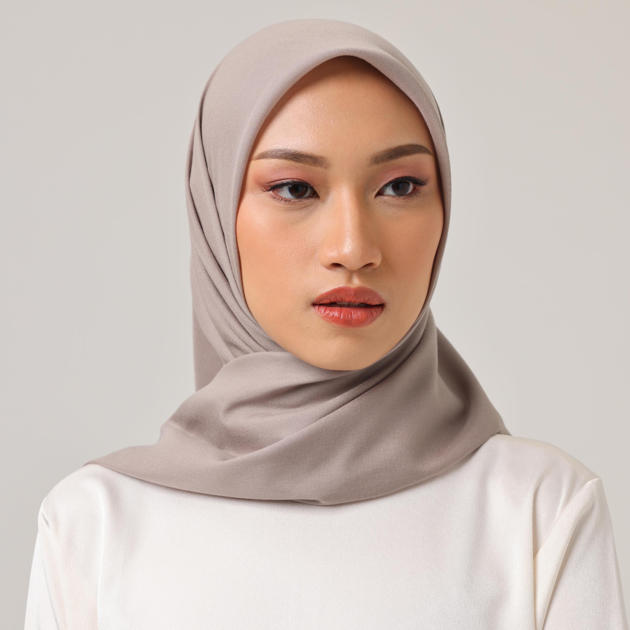 PARTE Ultrafine Voile Plain Scarf Hijab Voal Segi Empat