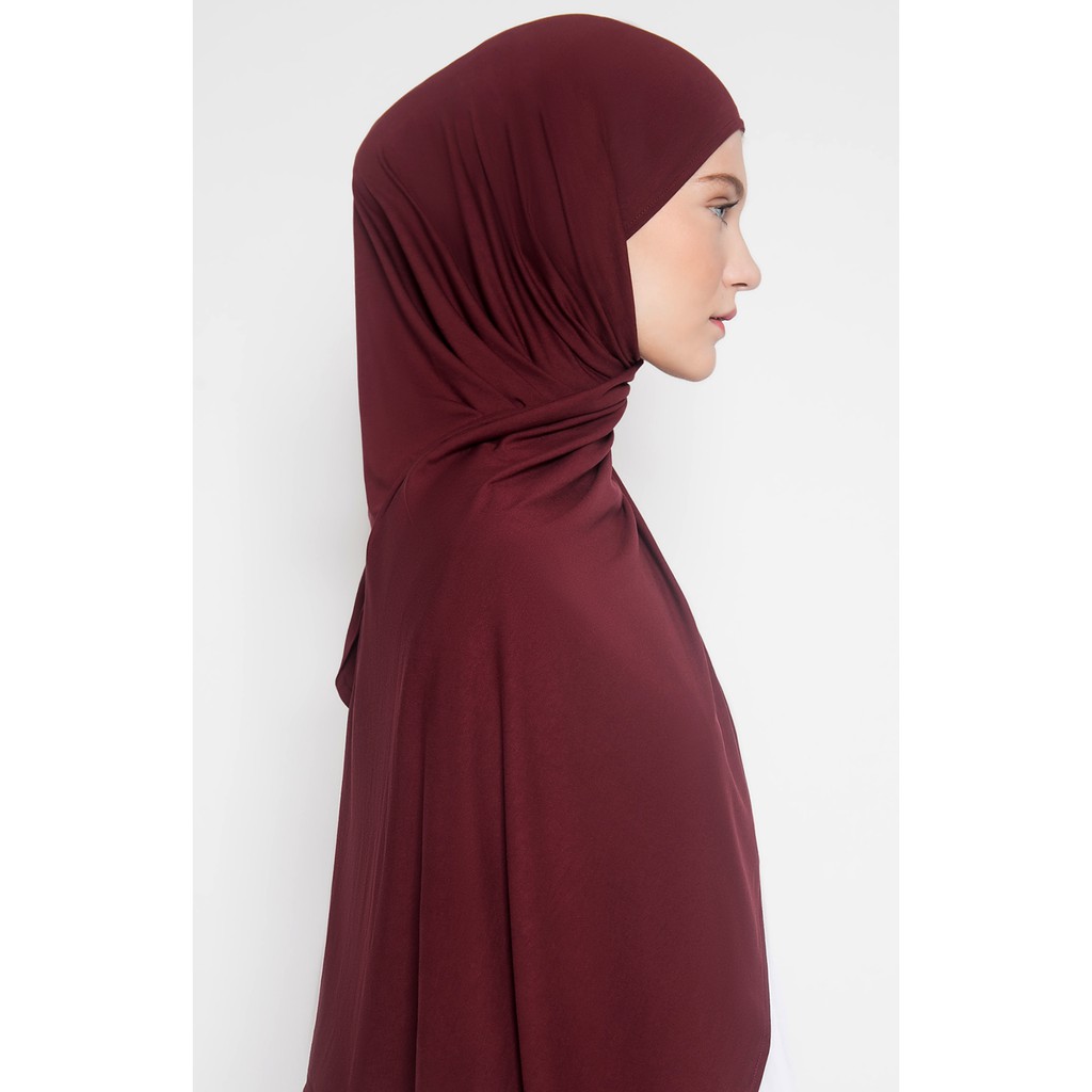 PARTE Viscose Scarf - Maroon