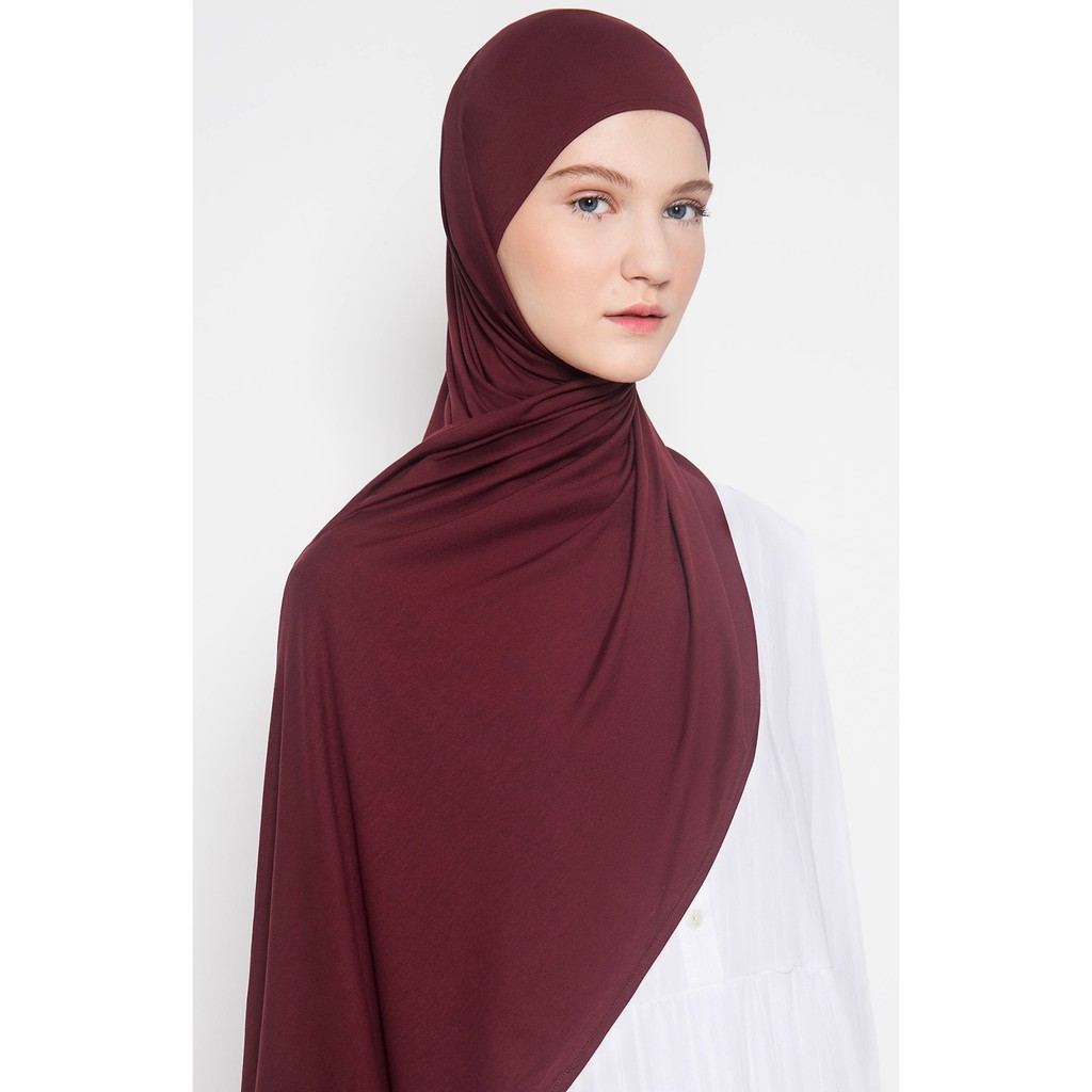 PARTE Viscose Scarf - Maroon