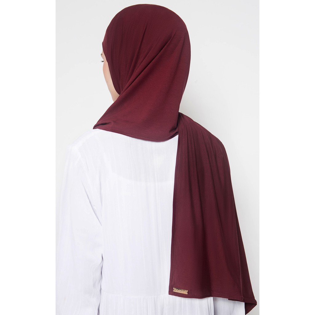 PARTE Viscose Scarf - Maroon