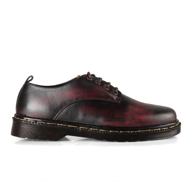 AZCOST - Sepatu Boots Pria  Bilson Burgundy