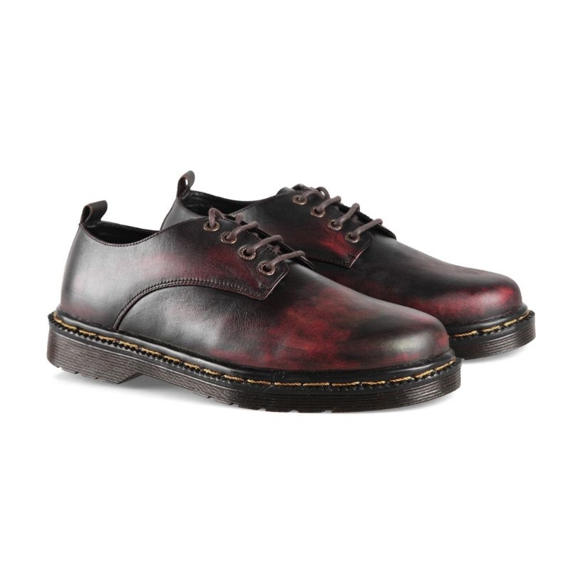 AZCOST - Sepatu Boots Pria  Bilson Burgundy