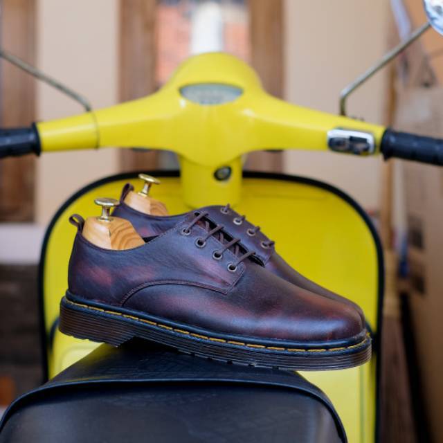 AZCOST - Sepatu Boots Pria  Bilson Burgundy
