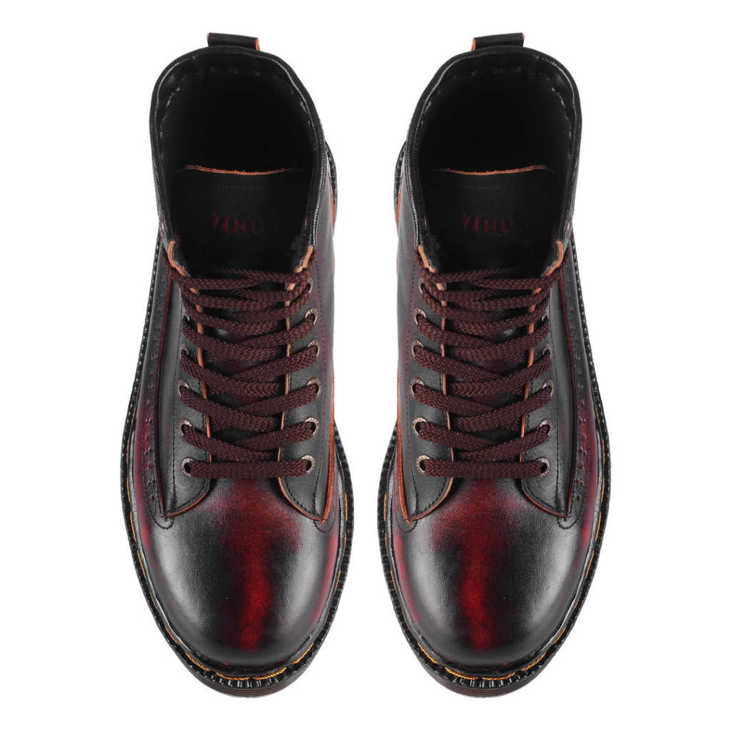 AZCOST - Sepatu Boots Pria Allison Kulit Asli
