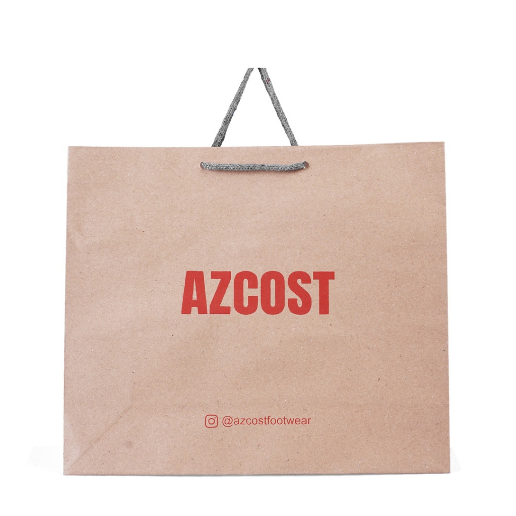 Azcost Paper Bag Shopping Landscape (35 x 30 x 12)