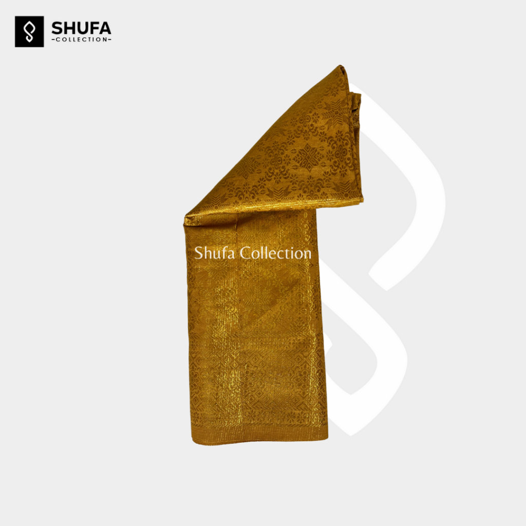 Sarung Songket Kain Samping Batik Khas Melayu Cocok Baju Teluk Belanga