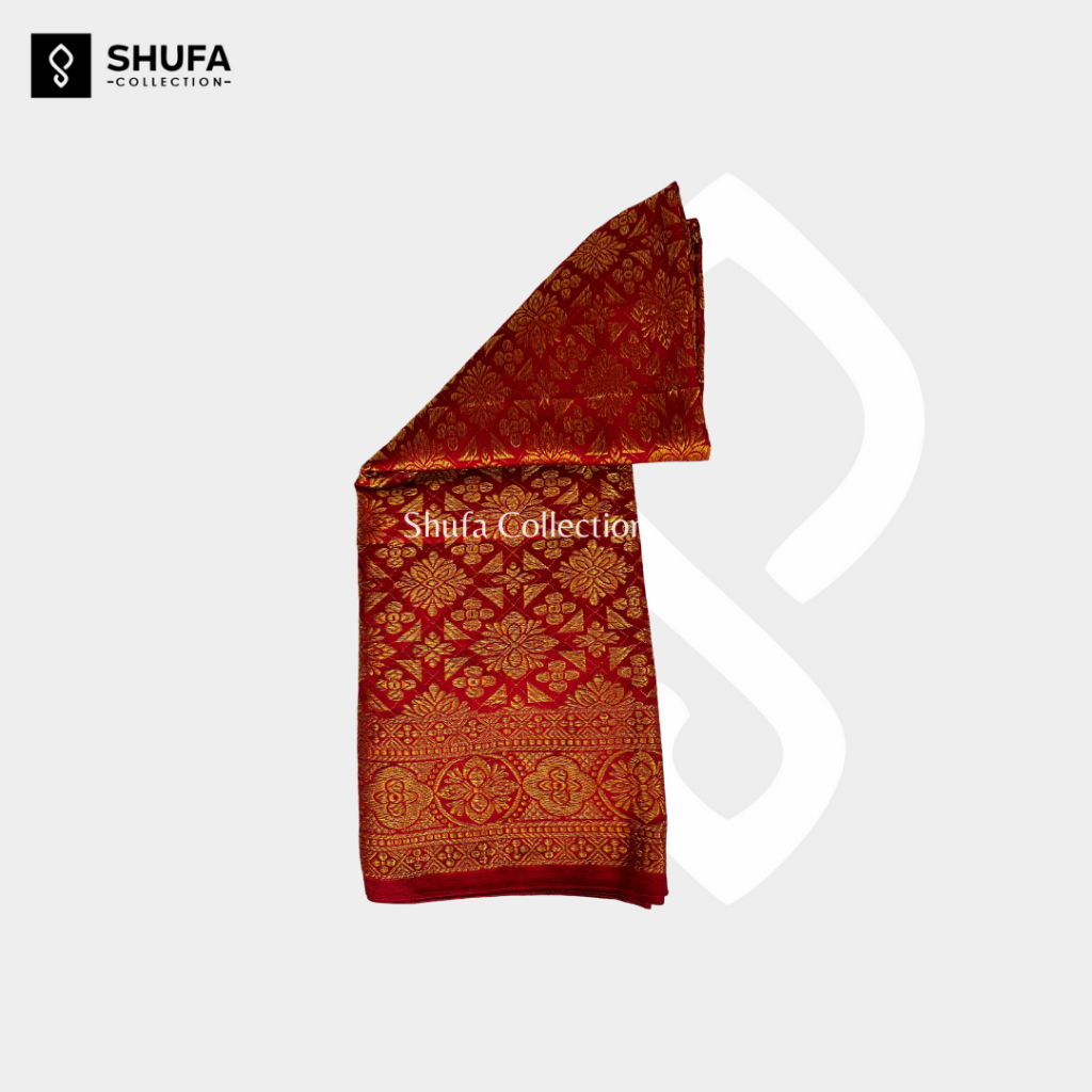 Sarung Songket Kain Samping Batik Khas Melayu Cocok Baju Teluk Belanga