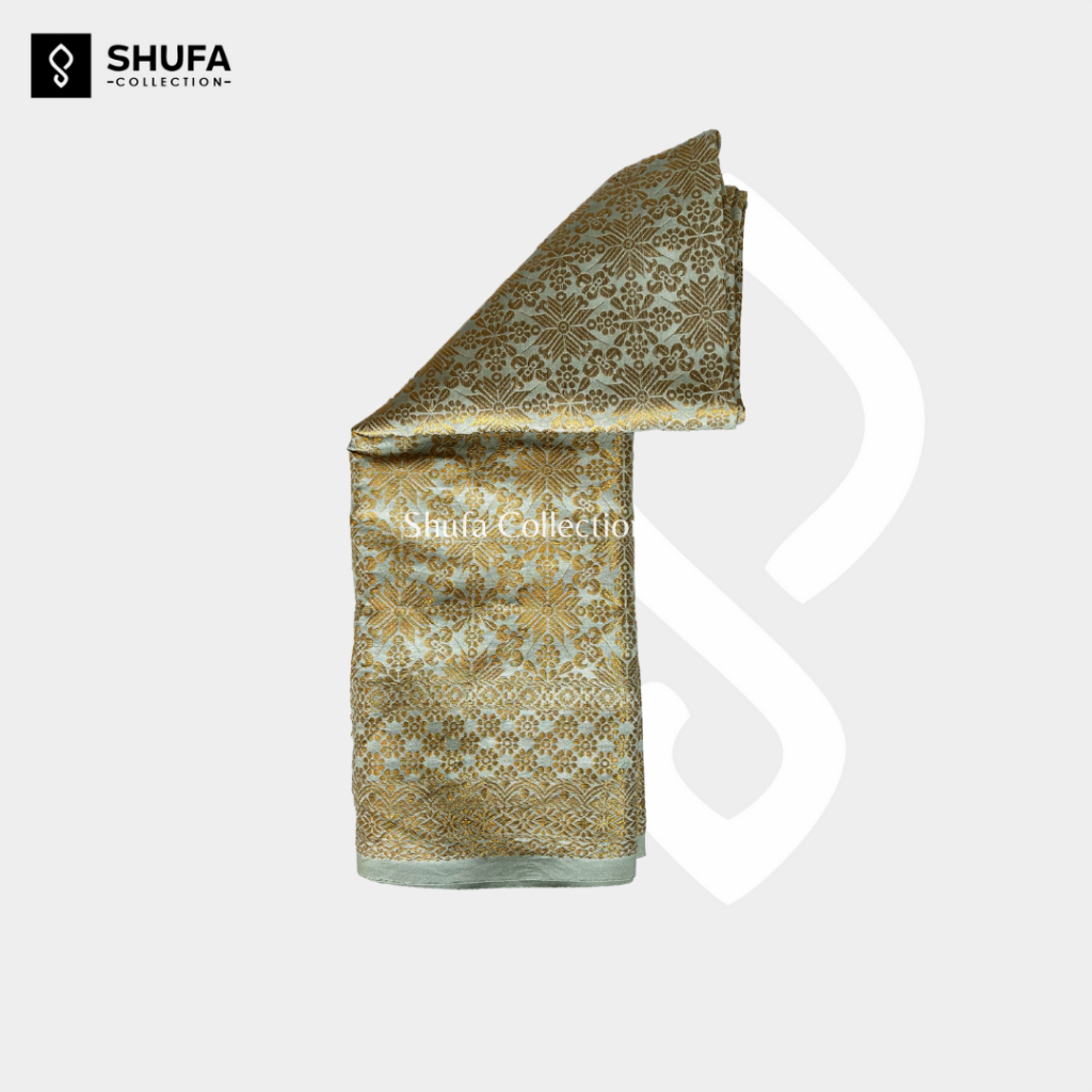 Sarung Songket Kain Samping Batik Khas Melayu Cocok Baju Teluk Belanga