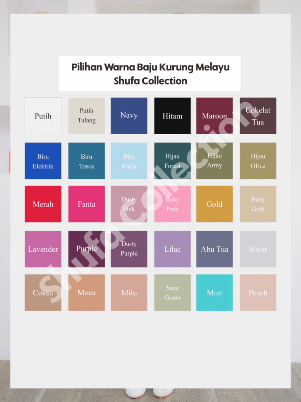 Baju Setelan Kurung Anak Melayu Perempuan Modern Adat Malaysia Wanita Putih Bersih