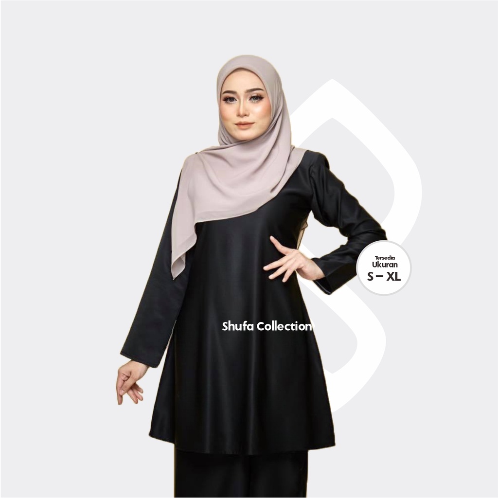 Baju Setelan Kurung Melayu Wanita Modern Adat Malaysia Perempuan