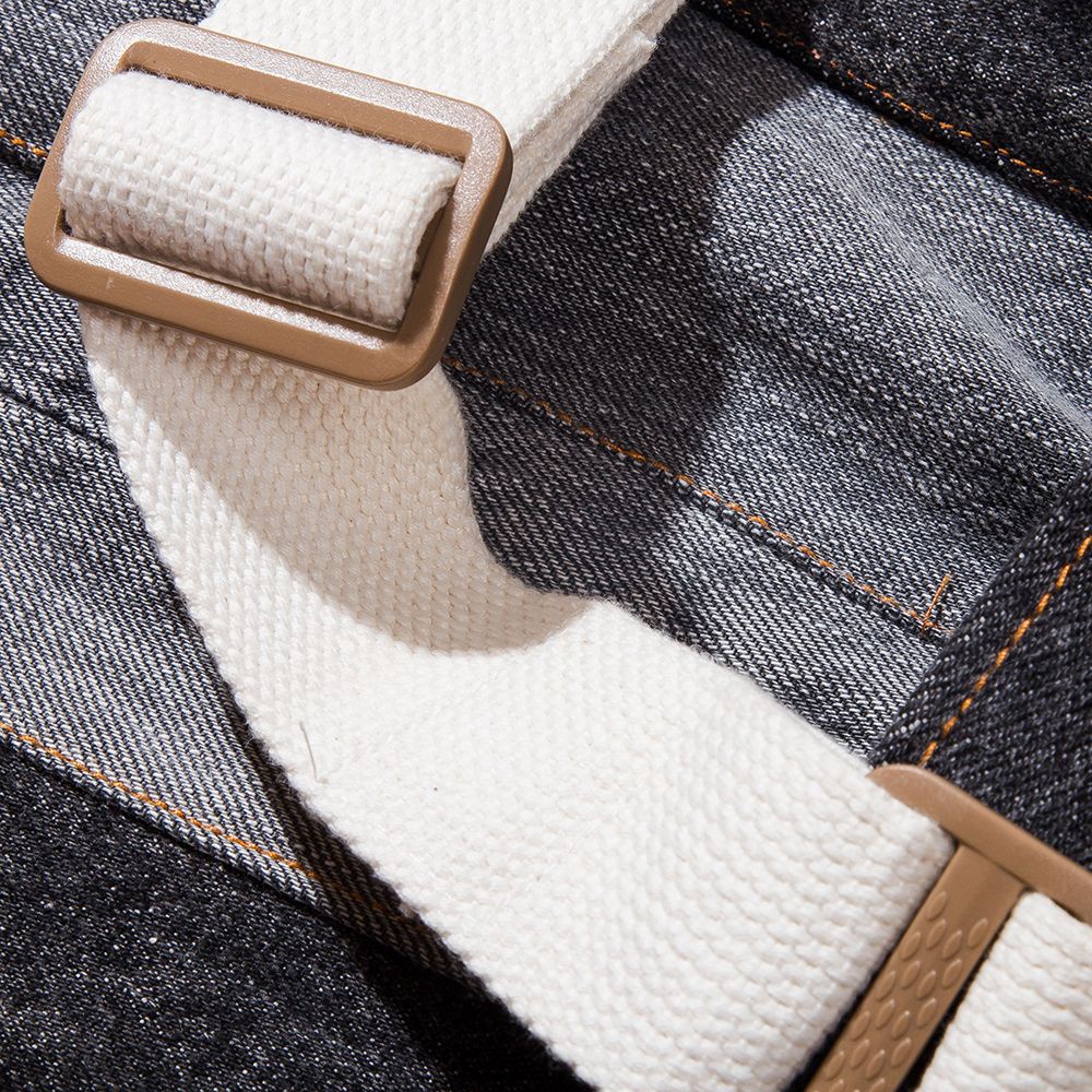 Hagi Line Upcycle Sling Bag (Black Denim)