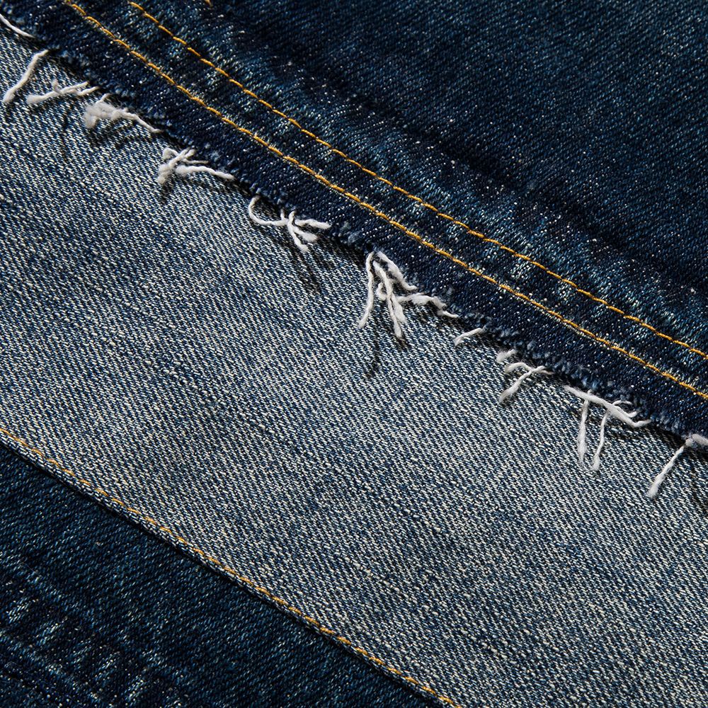 Hagi Line Upcycle Sling Bag (Blue Denim)