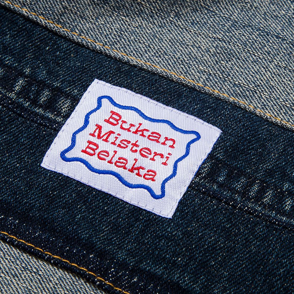 Hagi Line Upcycle Sling Bag (Blue Denim)