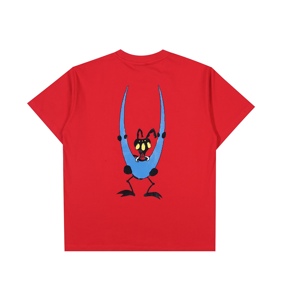 KRISTIN HAKIM. Alien Ant Form Red T-shirt