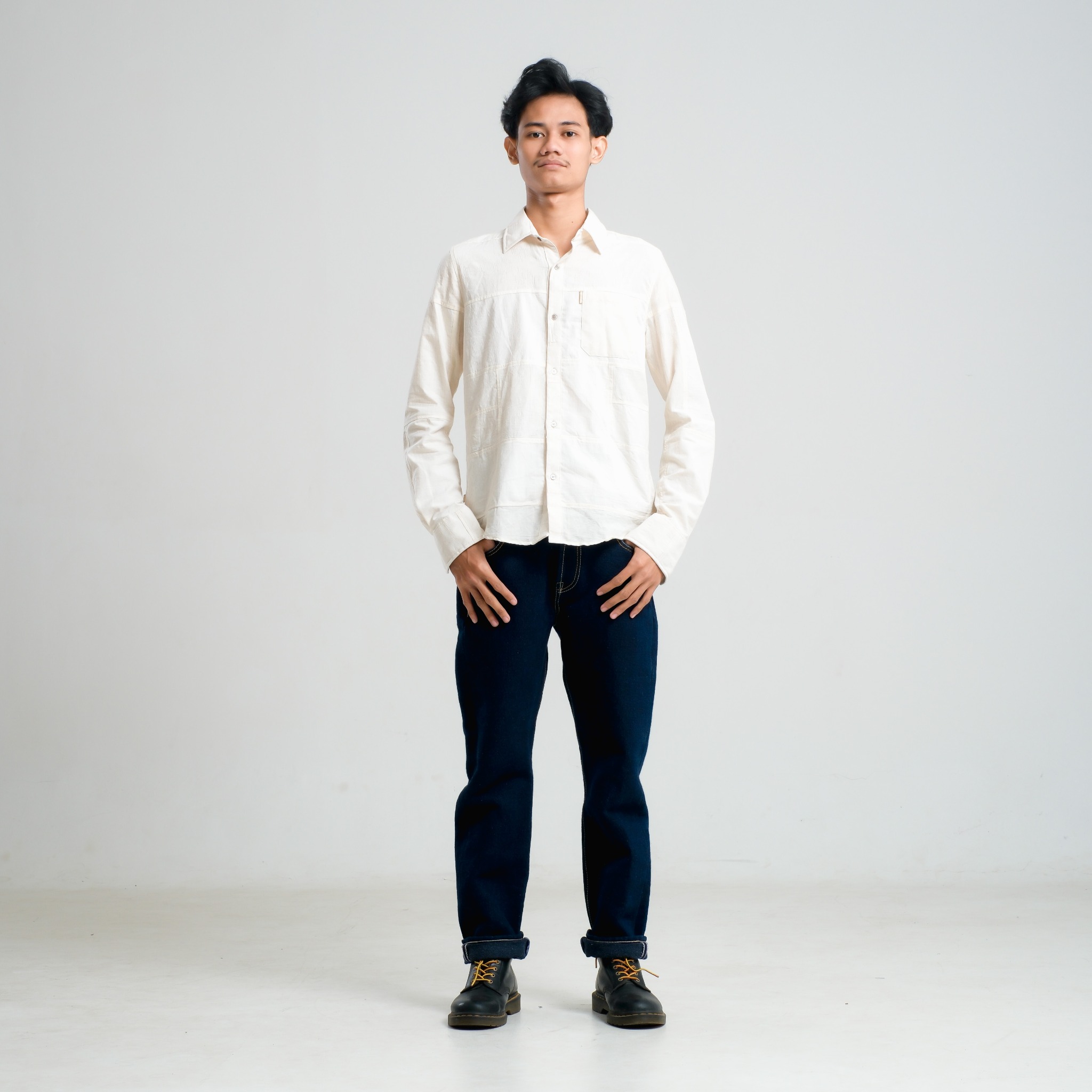 CRAFT DENIM | LONG SLEEVE UPCYCLE RAW 