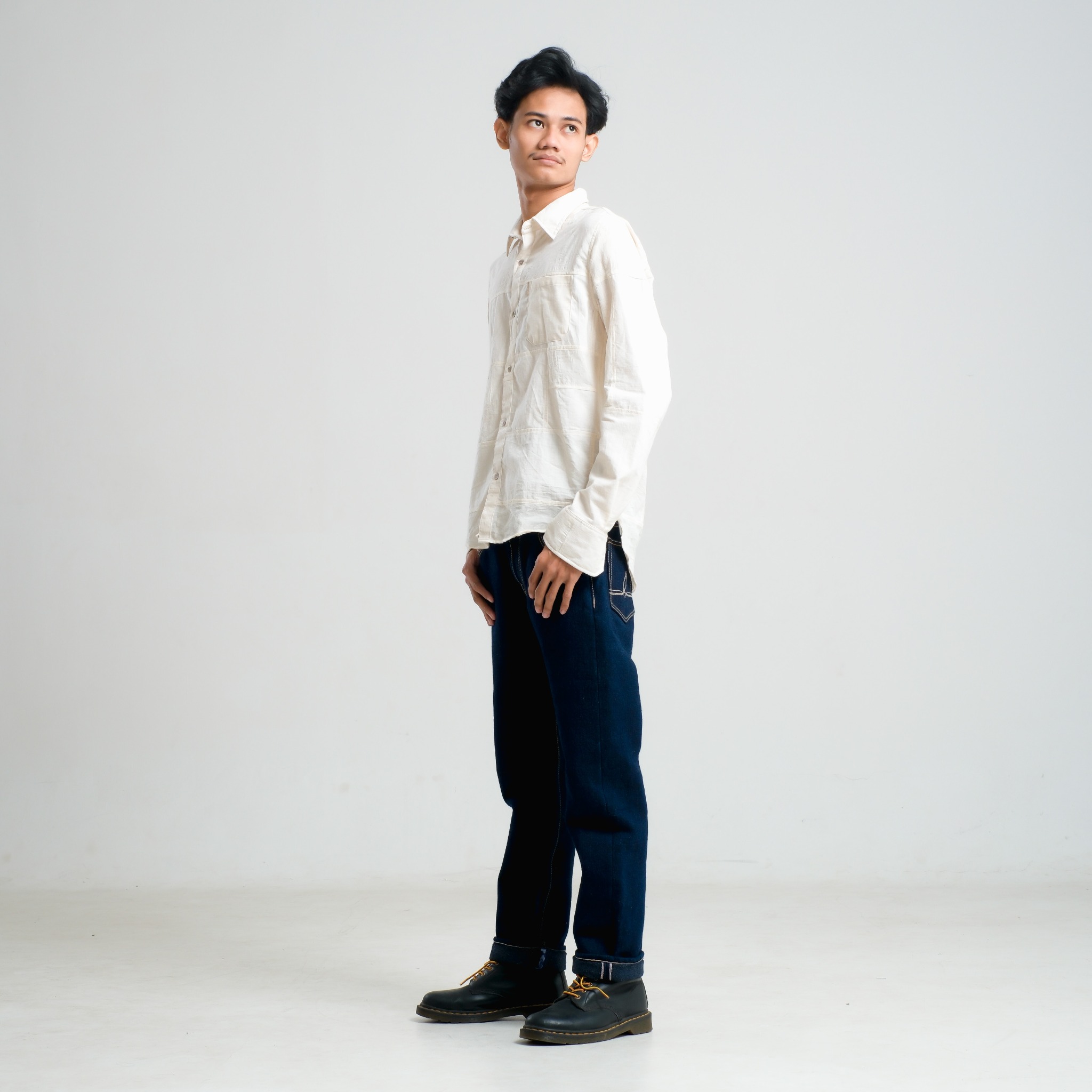 CRAFT DENIM | LONG SLEEVE UPCYCLE RAW 
