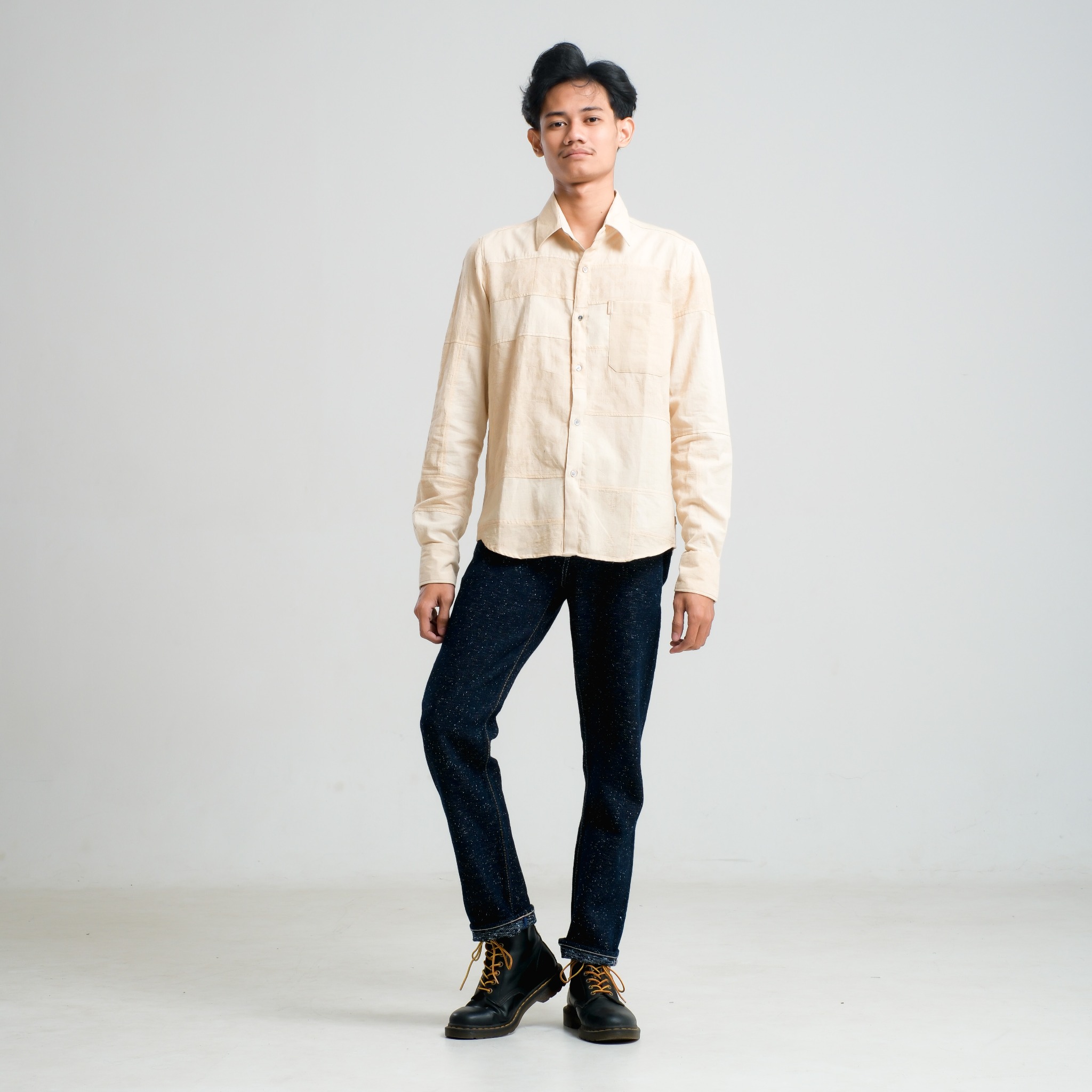 CRAFT DENIM | LONG SLEEVE UPCYCLE KOPI 