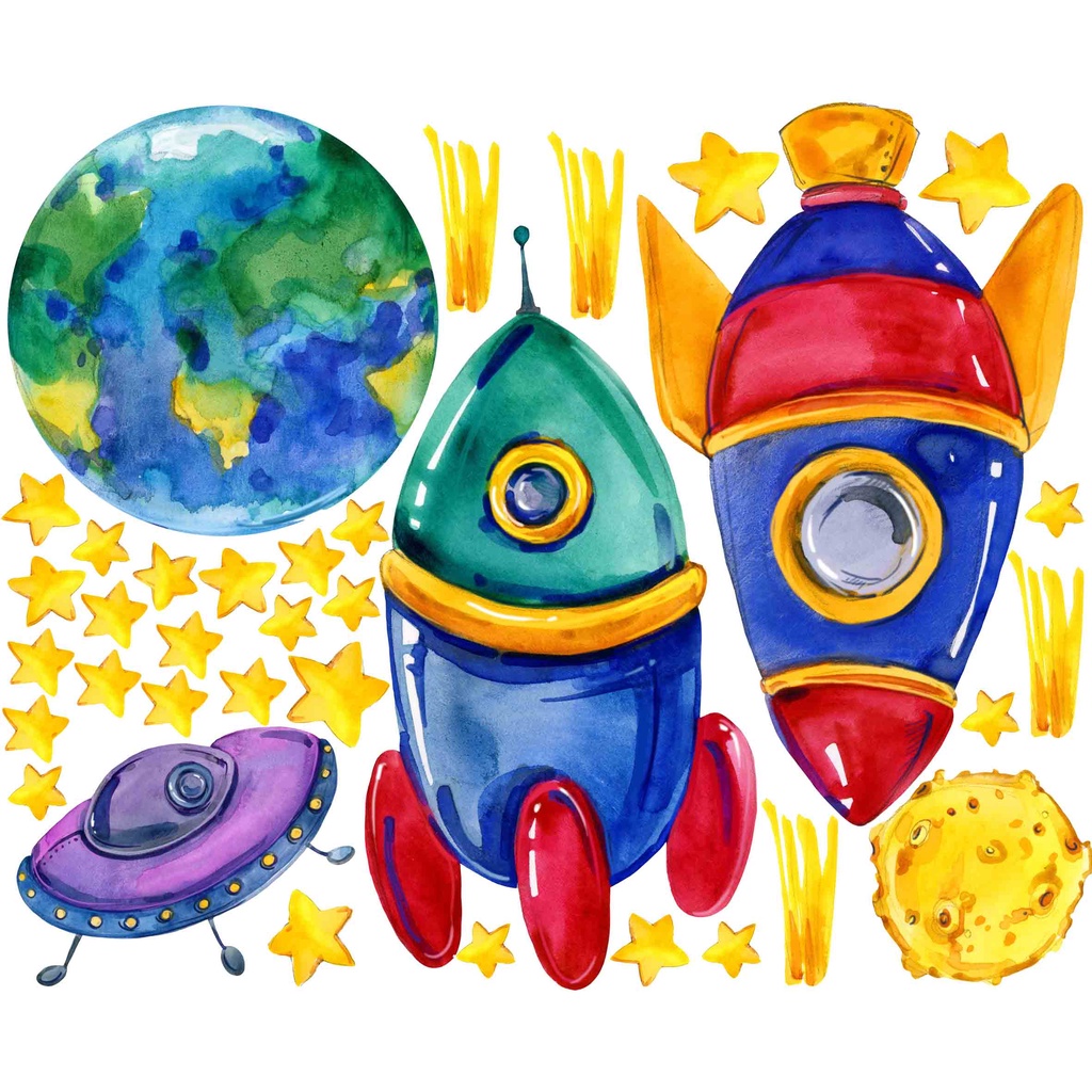 Pop Rocket Decal