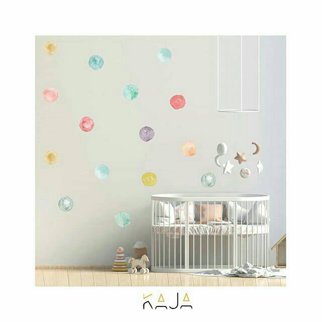 Pastel Polca Wall Decals