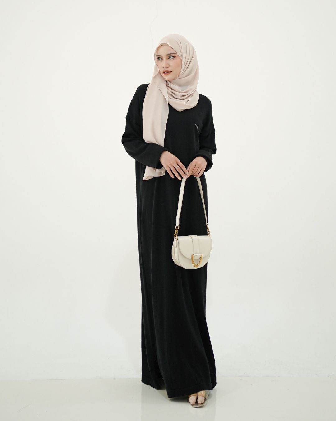 Evolvere - Erina Dress Casual Dress Knit Premium Gamis Muslim Wanita