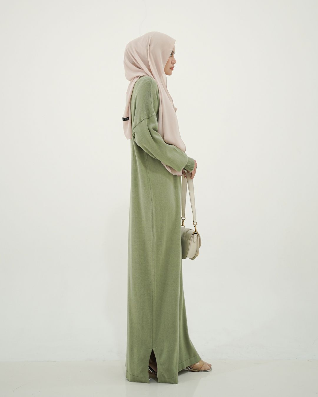 Evolvere - Erina Dress Casual Dress Knit Premium Gamis Muslim Wanita