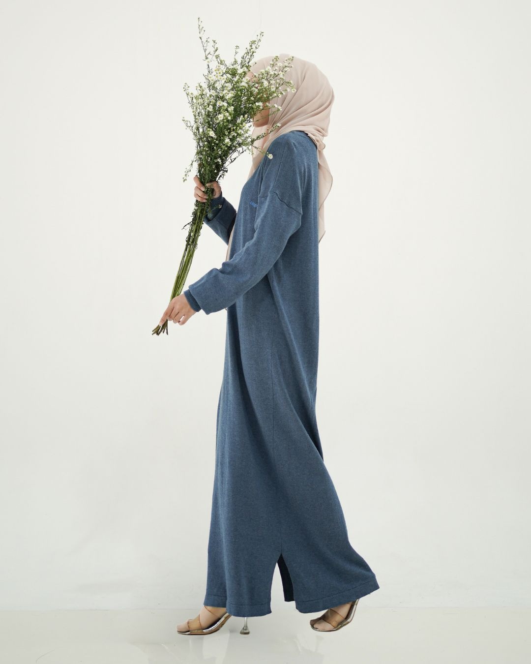 Evolvere - Erina Dress Casual Dress Knit Premium Gamis Muslim Wanita